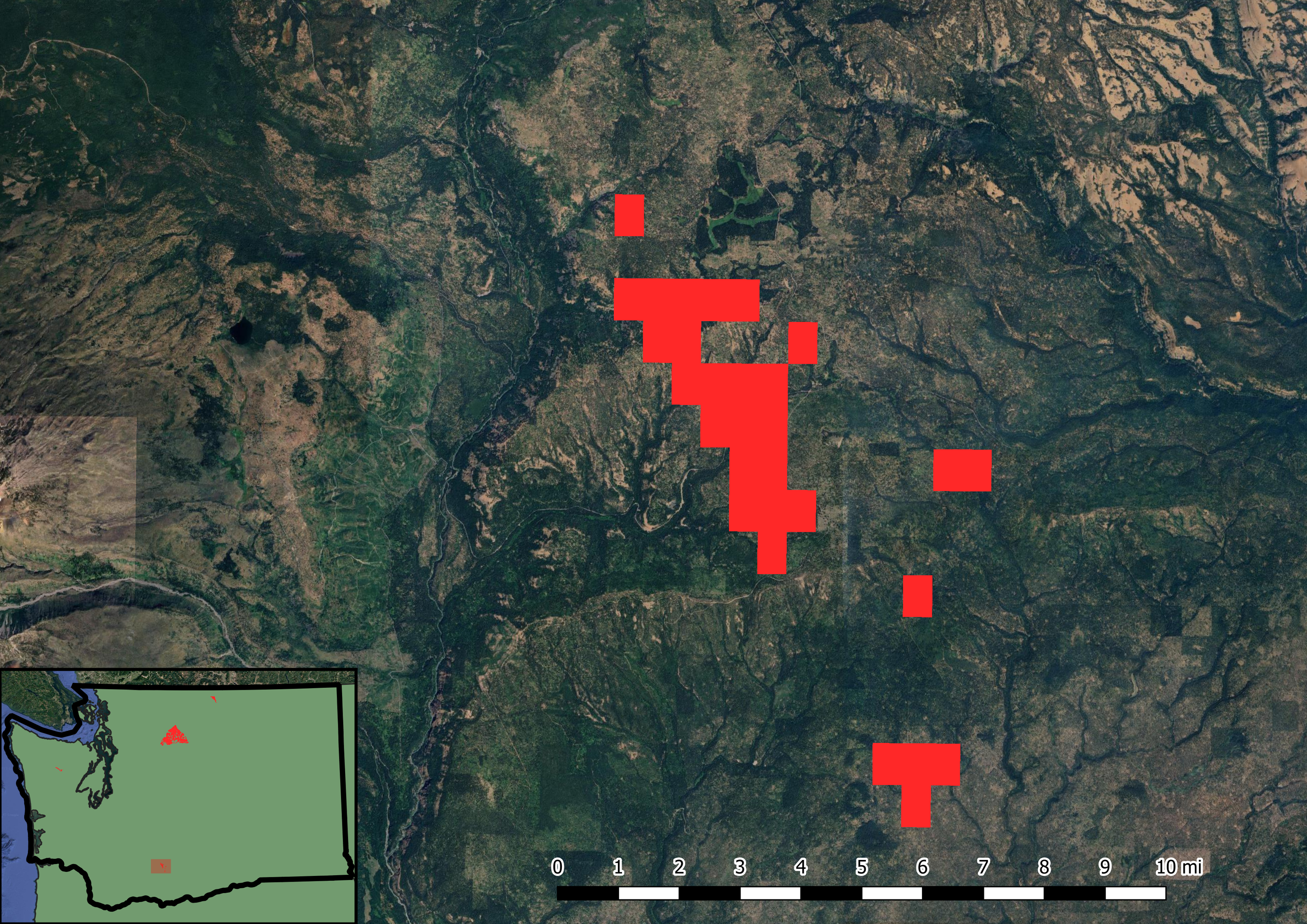 Site 1 near Mt Adams