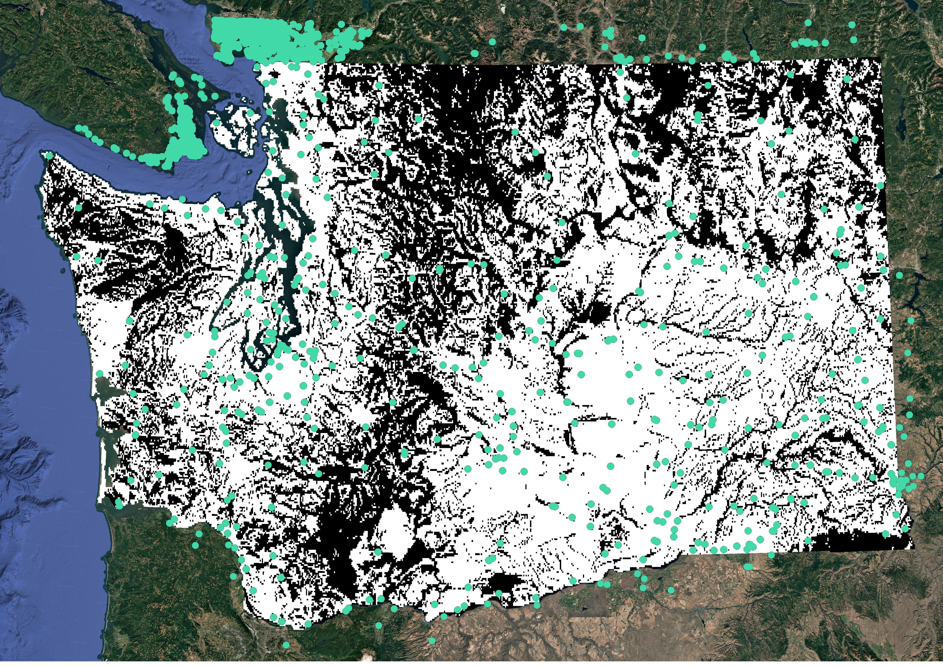 Viewshed Analysis Map