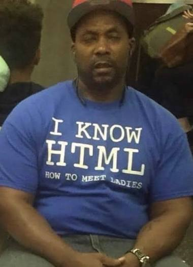 How it feels to code HTML in the big 2-6